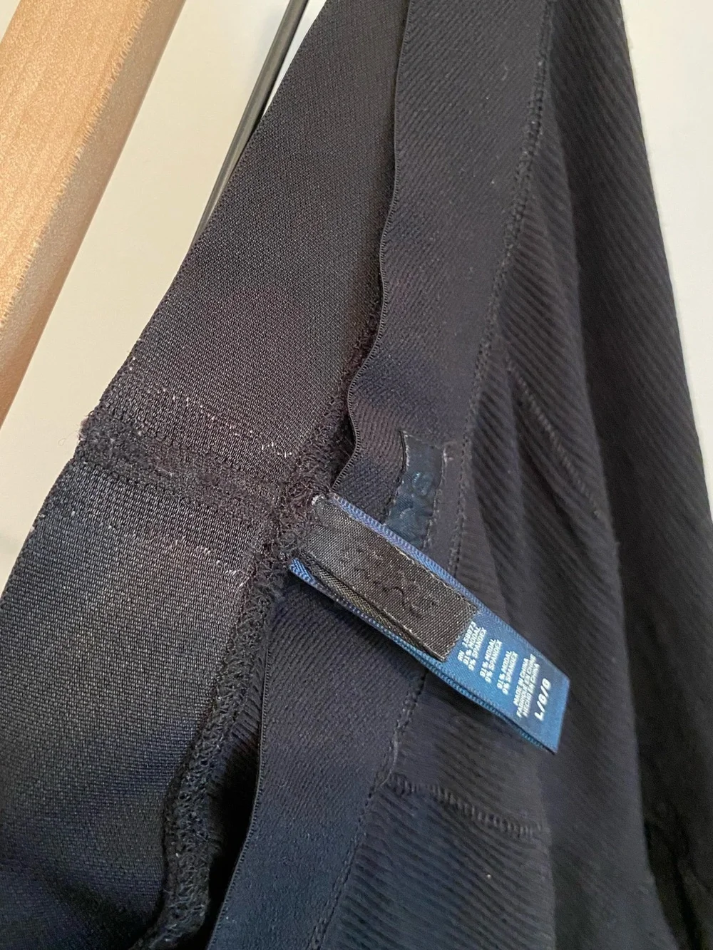 SKIMS ribbed sleep boxers in black onyx Women’s Size Large
